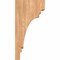 Ekena Millwork Pescadero Smooth Corbel, Western Red Cedar, 5 1/2"W x 8"D x 16"H COR06X08X16PEC00SWR - alternate 2